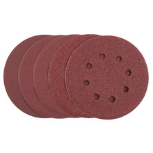 Slippapper K60-180 Ø125 mm 5-pack Stanley